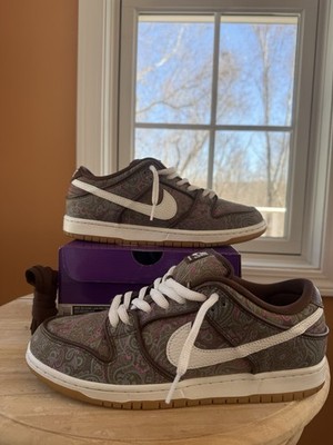 Nike SB Dunk Low Pro Paisley Brown DH7534-200 Men s Size 11