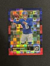 2025 Donruss Optic Football JAXSON DART 2015 Retro Rookie Black Pandora /149