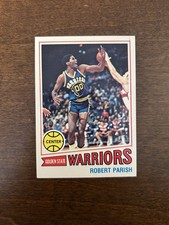 Robert Parish 1977 Topps ROOKIE Golden State Warriors Celtics Basketball Card