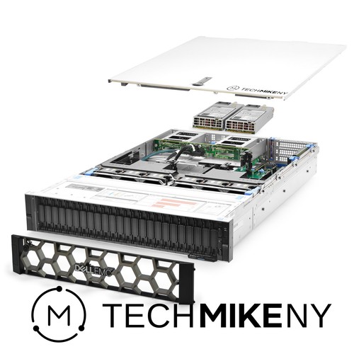 Dell PowerEdge R740xd NVMe Server 2.50Ghz 40-Core 288GB RAM 24x Caddies Bezel