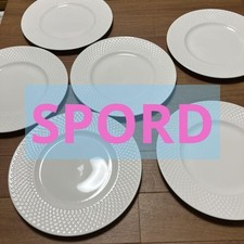 6 Spode Mansard Plates, UK