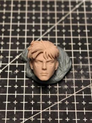 1/12  1/6 Unpainted Assistant Tim Drake Young Male Head Carved Model Toys
