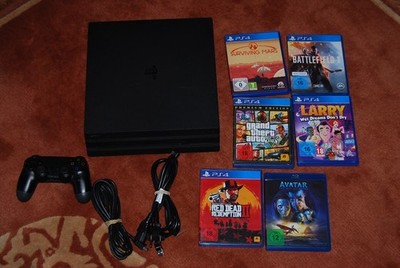 Playstatio 4 Pro 1tb mit 5 Spiele und den Film AVATAR 2