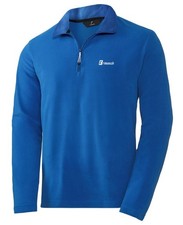 Reusch Herren Fleece-Shirt Gr. M royal-blau langarm Sweat-Pullover Wintersport
