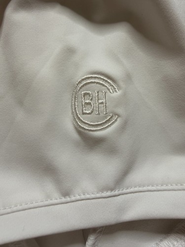 NWT WOMEN'S FAIRWAY & GREENE GOLF SHIRT -SIZE: SMALL -WHITE W/BL STP TRM (M5.2) - Picture 2 of 3