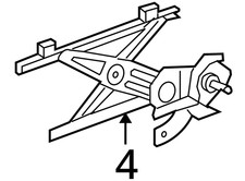 Regulador De Ventana Con Motor Para Chevrolet Cobalt 2005-2010 - Lado Del Conductor, Cupé