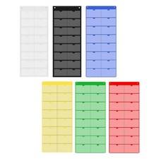 Classroom Calendar Pocket Chart Blank Monthly Calendar Wall Organizer for