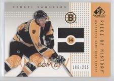 2002-03 SP Game Used Piece of History 186/225 Sergei Samsonov #PH-SV 0a1