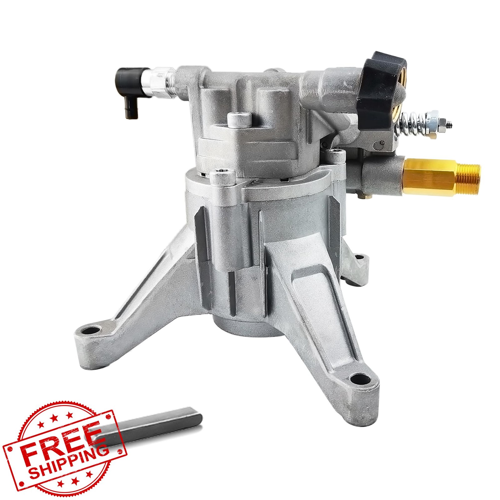 3000 PSI Pressure Washer Pump 7/8" Shaft Vertical Replacement Power Washer
