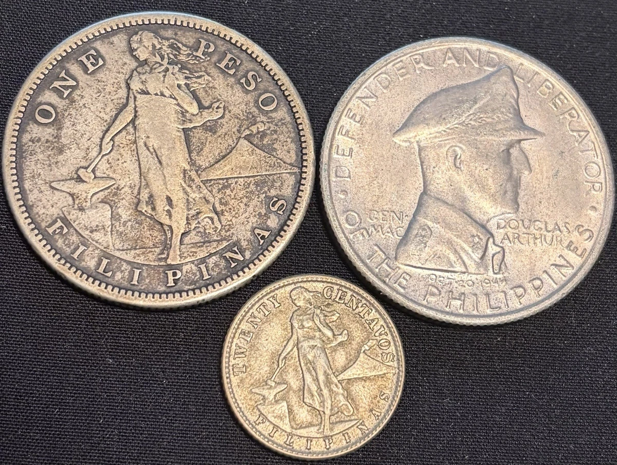 銀貨 特年 1903年 フィリピン 1ペソ 大型銀貨 フィリピン 1ペソ大型銀貨 1903年 1903年 フィリピン 銀貨