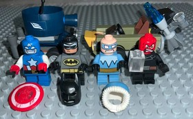 LEGO Mighty Micros Captain America vs Red Skull 76065 Batman Mr Freeze Marvel