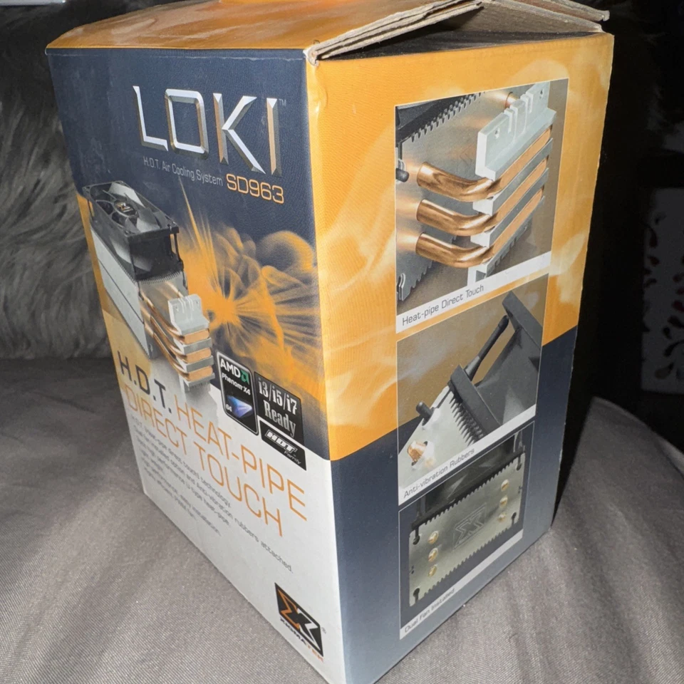 XIGMATEK LOKI SD963 92mm HYPRO Bearing CPU Cooler - New in Open Box - Image 2 of 3