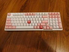 Akko 3098B RGB Mechanical Gaming Keyboard Tri Modes (Sakura, Linear Switches)