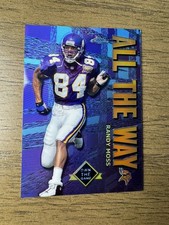 RANDY MOSS 2001 TOPPS CHROME ALL THE WAY REFRACTOR #AW5