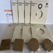 Cuttlebug Anna Griffin Embossing Folders 8 Frames & 12 inserts - Christmas Other
