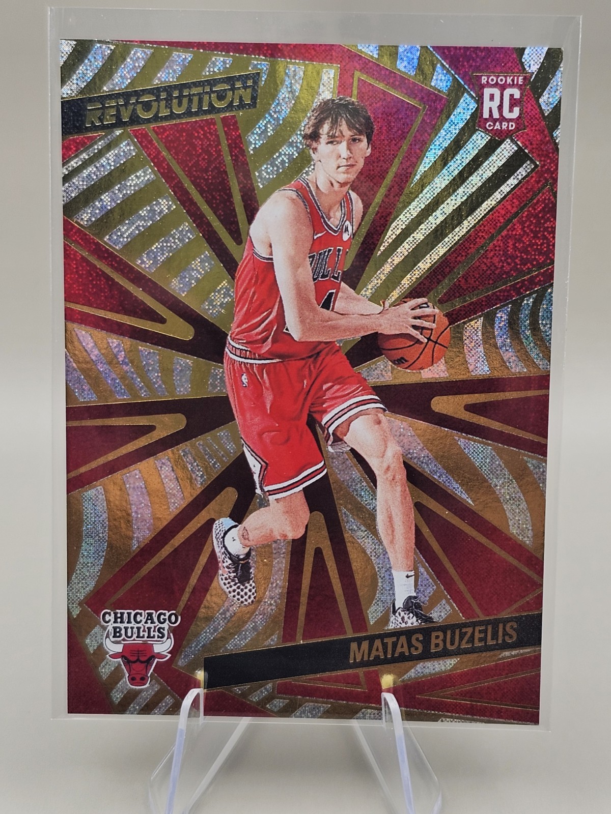 2024/25 Panini Revolution Matas Buzelis RC Neutron #129 05/125 - Chicago Bulls
