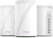 Tri Band WiFi Whole Home Mesh System Stream Wired Backhaul VPN