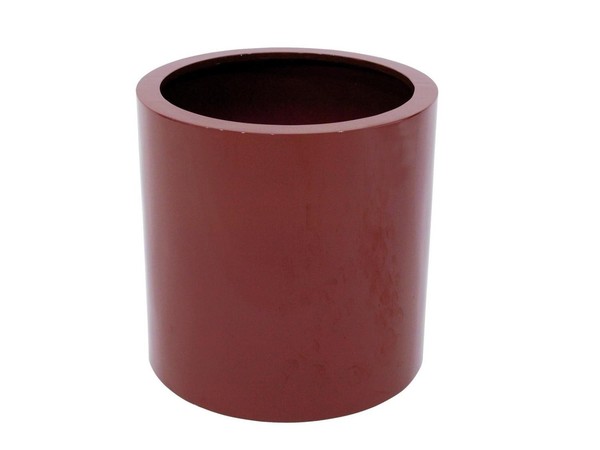 INNA-Glas Pflanzgefäß Nando, Rot, 50Cm, Ø50Cm-image