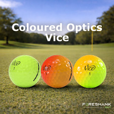 VICE Pro COLOURED OPTICS Used Golf Balls - Grade A - 12/20 pack options