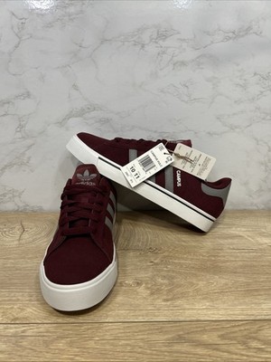 Adidas Campus Vulc Men's Athletic Running Sneaker Shadow Red IF9286 Sz 10 New