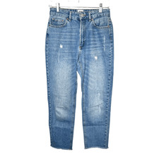 BDG Urban Outfitters Mom High-Rise Jeans Light Blue Denim Sz 26