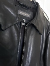 Banana Republic Men Soft Leather Jacket, New With Cover Included- Never Worn