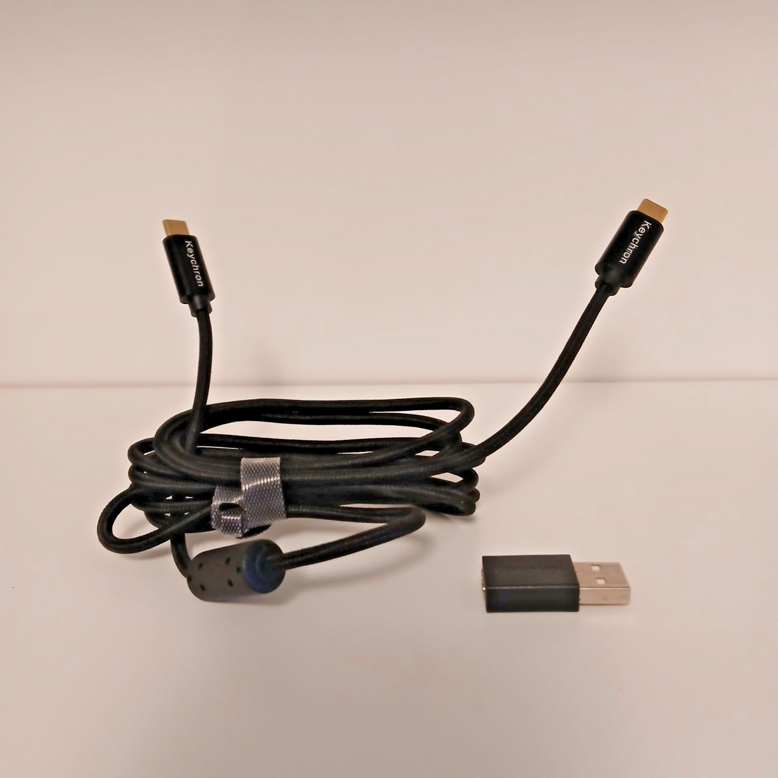 Keychron V1 - Custom Silent Mod Barebones Wired Mechanical Keyboard (75% Layout)