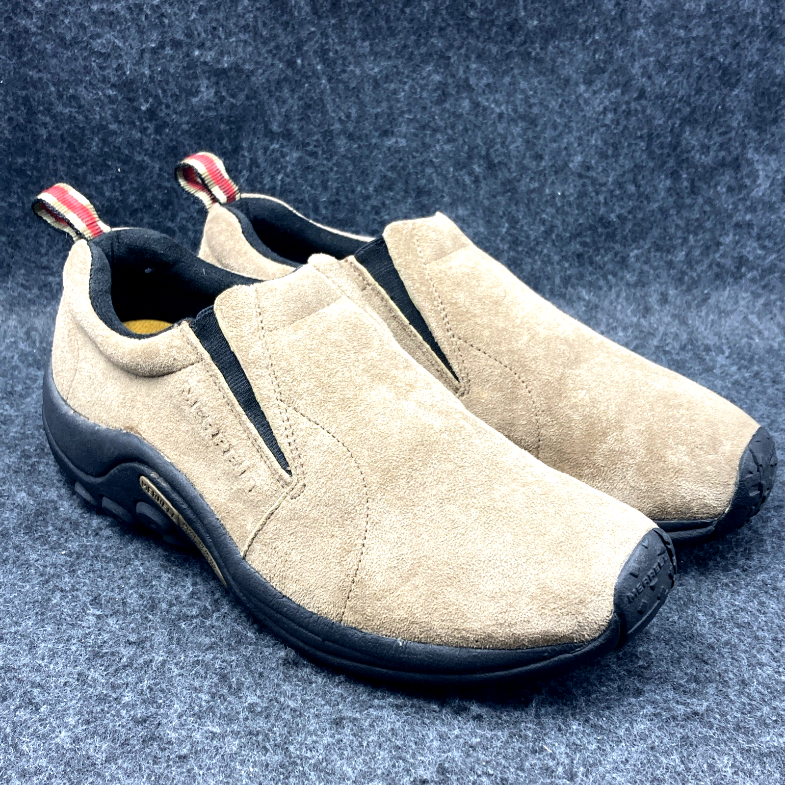 Scarpe mocassini Merrell Jungle Moc Classic Taupe scamosciate donna 10 slip on comode