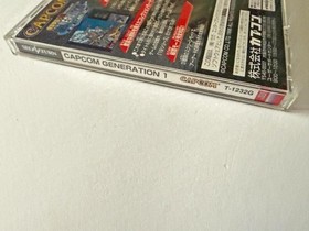 Sega Saturn Capcom Generation 1 The Era of Sky Kings w/ Obi Postcard Used