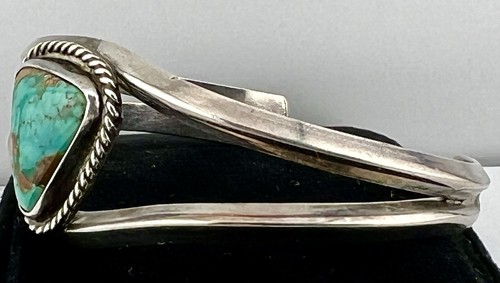 Vintage Nizhoni Royston Turquoise & Sterling Bracelet JC - Picture 5 of 6