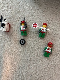 LEGO City 60025 Grand Prix Truck Racing Set w/ Minifigures & Instructions