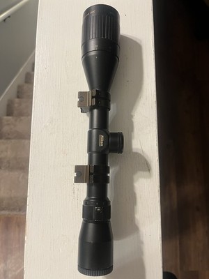 Nikon Monarch UCC 3.3-10x44mm A.O Mil Dot Reticle Matte Japan + Rings