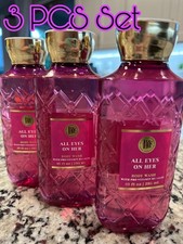 Bath  Body Works All Eyes on Her 10 oz Shower Gel Body Wash Lot of 3