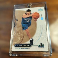 Wally Szczerbiak  Timberwolves 1999-2000 Upper Deck Ovation Parallel Card /50 FS