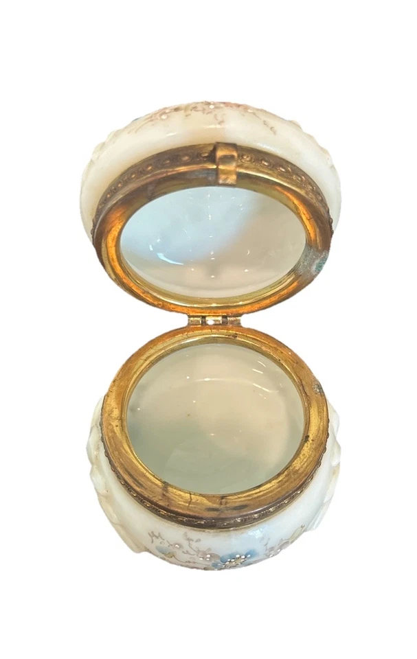 Cómoda antigua CF Monroe WAVECREST con tapa de ópalo remolino 1900-1909 Foto 4 de 4