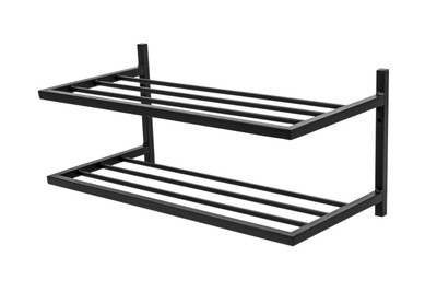 FRAMADO Hängendes Schuhschrank, Schuhregal Schuhständer Loft Metall, 70x33x31cm