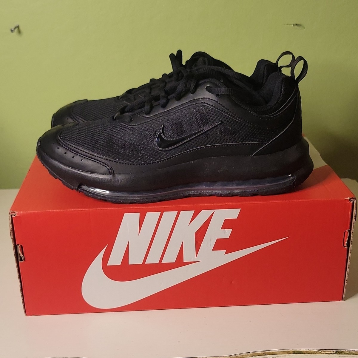 Nike Air Max AP Triple Black CU4826-001 Black Volt Men