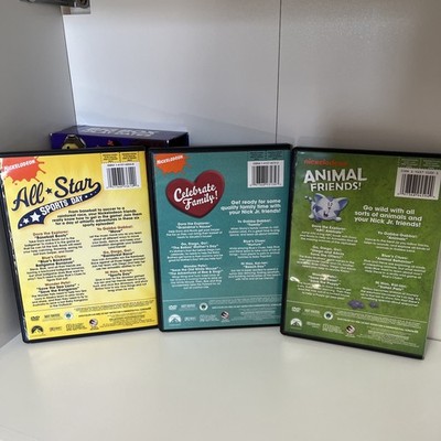 Nickelodean Big Box of Play Dates DVD Good Condition DVD 3 Disc