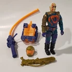 Hasbro 1991 GI Joe Eco-Warriors Cesspool Action Figure 3.75" VTG Complete