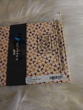 Coach Signature Notebook Set