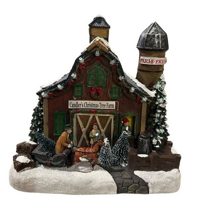 Carole Towne LED Christmas Tree Farm Light-Up Holiday Décor 3723599