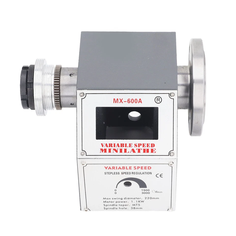 Mini Lathe Speed Controller 3000RPM Variable Speed Control Box For MX‑600A 8 HLF - Image 3 of 4