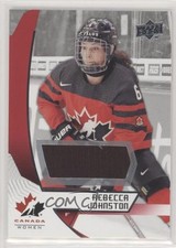 2019 Upper Deck Team Canada Juniors Jersey Rebecca Johnston #40 x3l