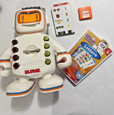 Playskool Alphie Learning Robot with Numbers Letters Cartridge 41 Cards Tested
