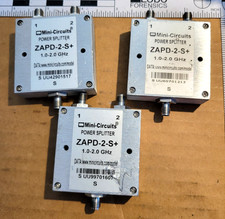 One Mini-Circuits ZAPD-2-S+ SMA RF Power Splitter 1000-2000MHz or 1-2GHz