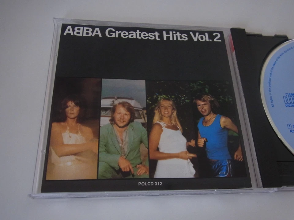 Abba  /  Greatest Hits Vol.2    CD    (  Polar Blue Face  ) - Bild 4 von 4