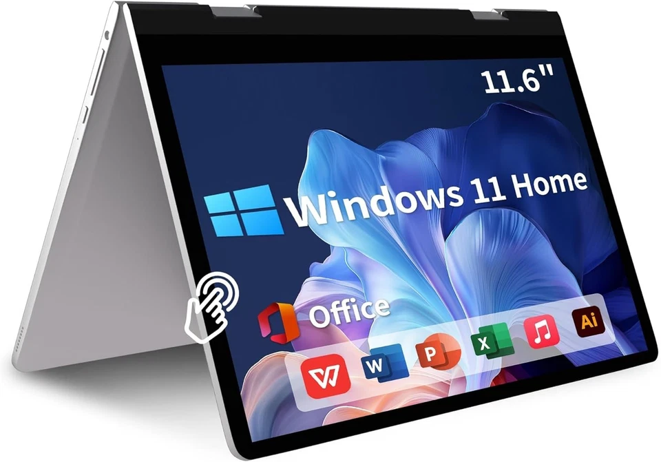 Convertible Laptop Tablet 11.6 inch 256GB SSD - Image 3 of 4