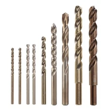 3-13mm M35 Cobalt Drill Bit HSS Round Shank Twist Drill Bit for Hard Metal