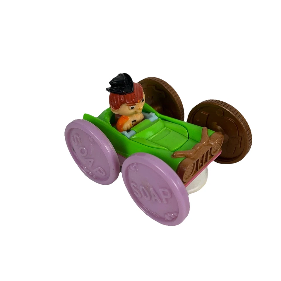 Набор из 4 игрушек McDonald's 1990 Tiny Toons Adventures Flip Cars Happy Meal - Изображение 3 из 4