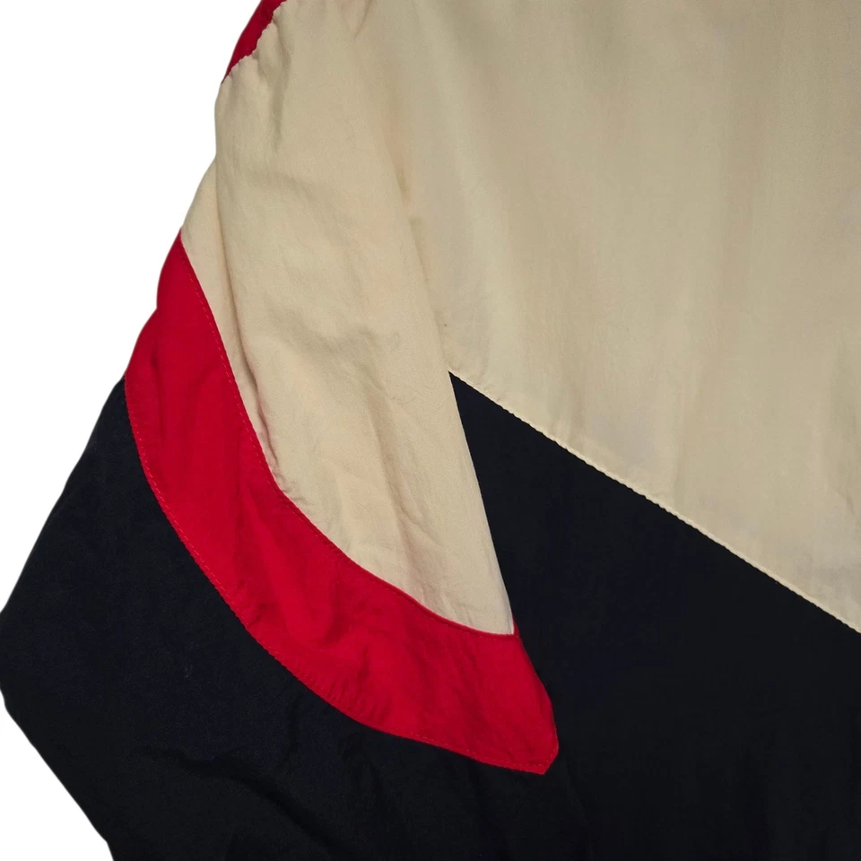 VTG Coors Light Windbreaker Swingster Mens Large Red White Blue Spell-Out 1990s - Image 4 of 4